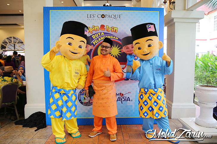 Upin & Ipin sebagai Duta Pelancongan Malaysia