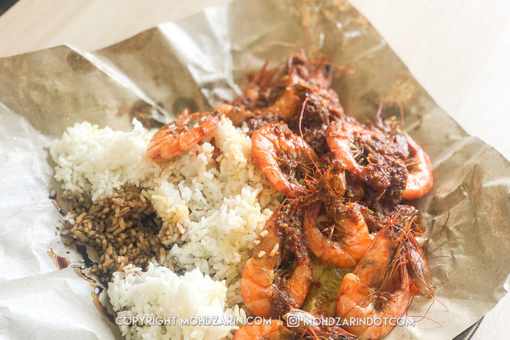 Nasi Paka Udang Selambak
