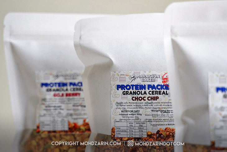 Marathon Baker Protein Granola Cereal